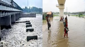 दिल्ली में बाढ़ का खतरा, यमुना नदी खतरे के निशान के पार